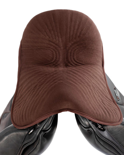 Acavallo Standard Seat Saver Dressage Air Plus Gel-In Dri-Lex 10mm Brown