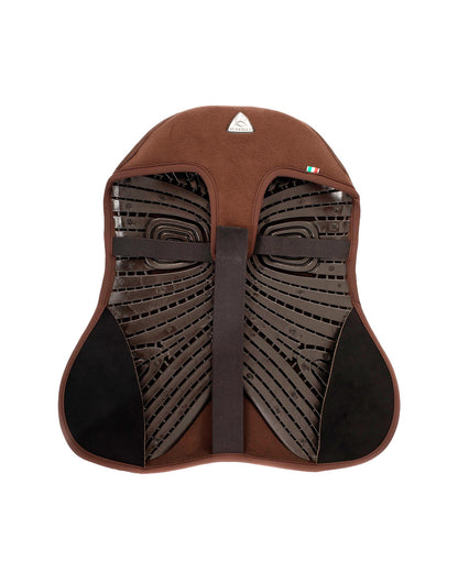 Acavallo Standard Seat Saver Dressage Air Plus Gel-In Dri-Lex 10mm Brown