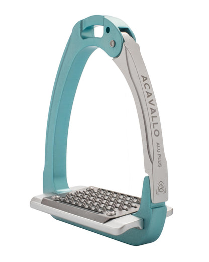 Acavallo Arena Aluplus 2.0 Stirrups Sky Blue