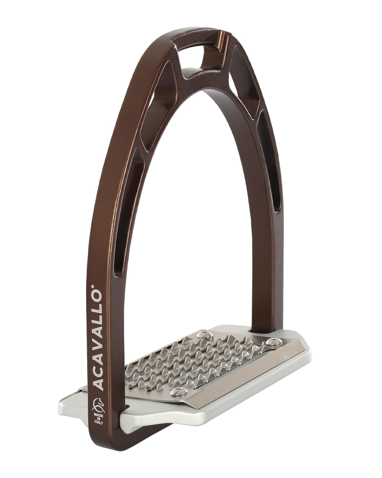 Acavallo Arco Evolution Alupro Stirrups Brown