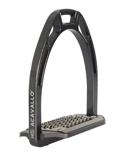 Acavallo Arco Evolution Alupro Stirrups Charcoal