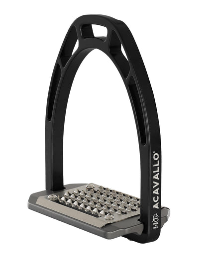 Acavallo Arco Evolution Alupro Stirrups Black
