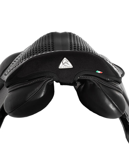 Acavallo Standard Seat Saver Jumping Classic Gel-Out Dri-Lex 20mm Black
