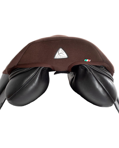 Acavallo Standard Seat Saver Jumping Air Plus Gel-In Dri-Lex 10mm Brown