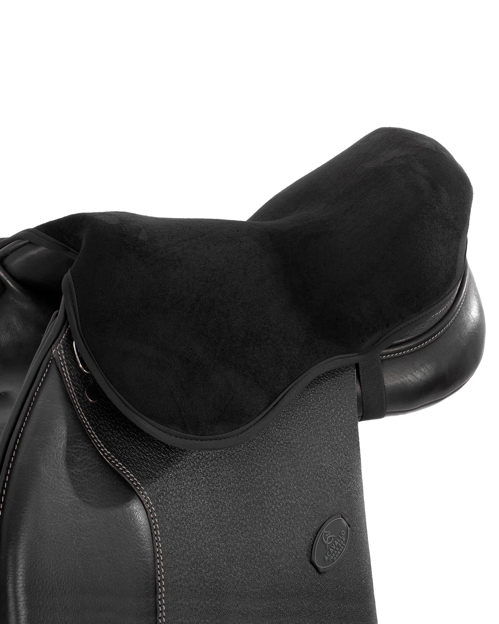 Acavallo Standard Seat Saver Jumping Air Plus Gel-In Dri-Lex 10mm Black