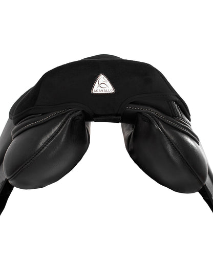 Acavallo Standard Seat Saver Jumping Air Plus Gel-In Dri-Lex 10mm Black