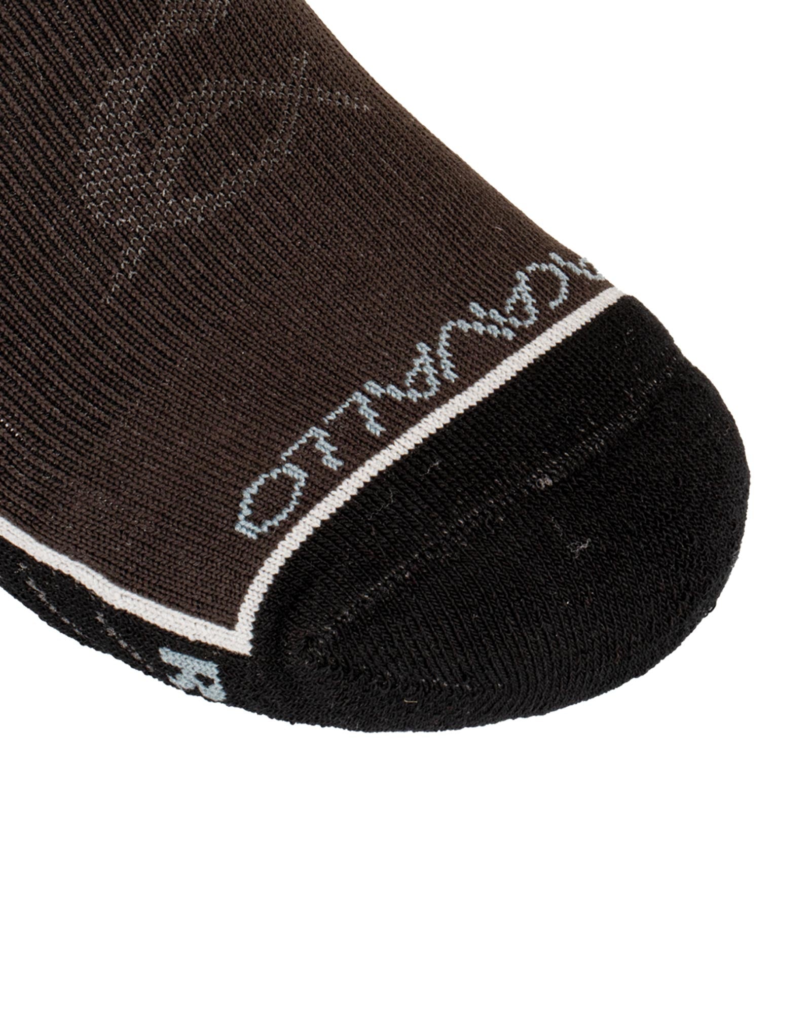 Acavallo Seamless Deocell Socks Brown