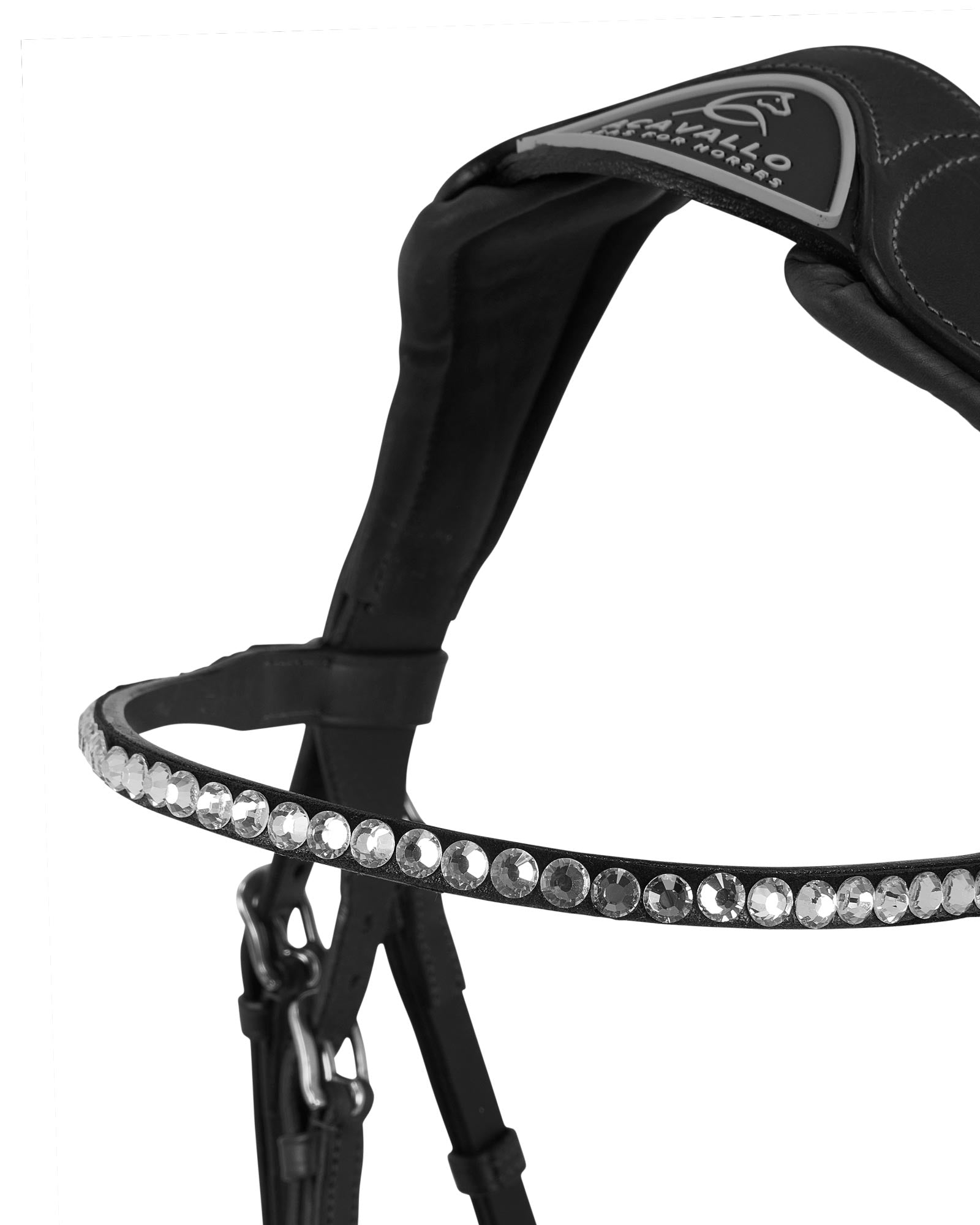 Acavallo Cupido Bridle Calfskin Black