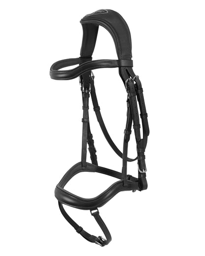 Acavallo Allegoria Anatomic Bridle Black Italian Leather | Equiflair