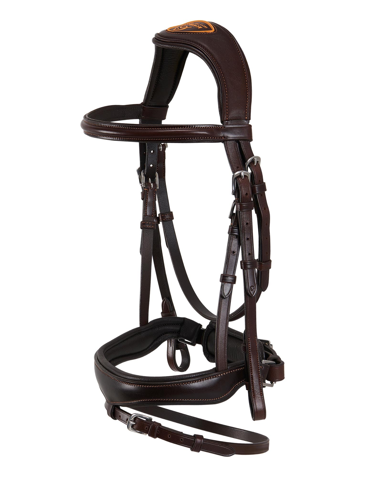 Acavallo Maestà Bridle Calfskin Dark Brown