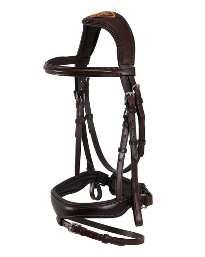 Acavallo Maestà Bridle Calfskin Dark Brown