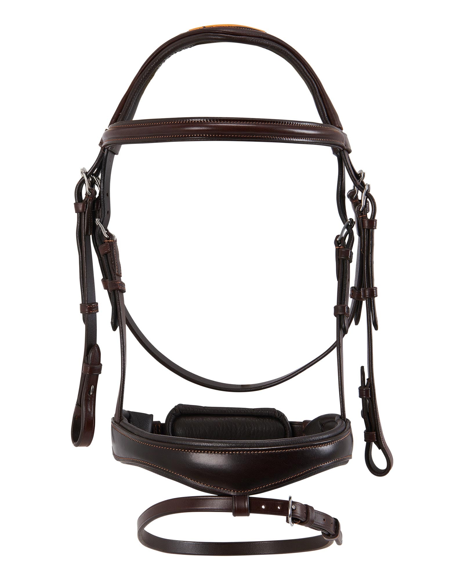 Acavallo Maestà Bridle Calfskin Dark Brown