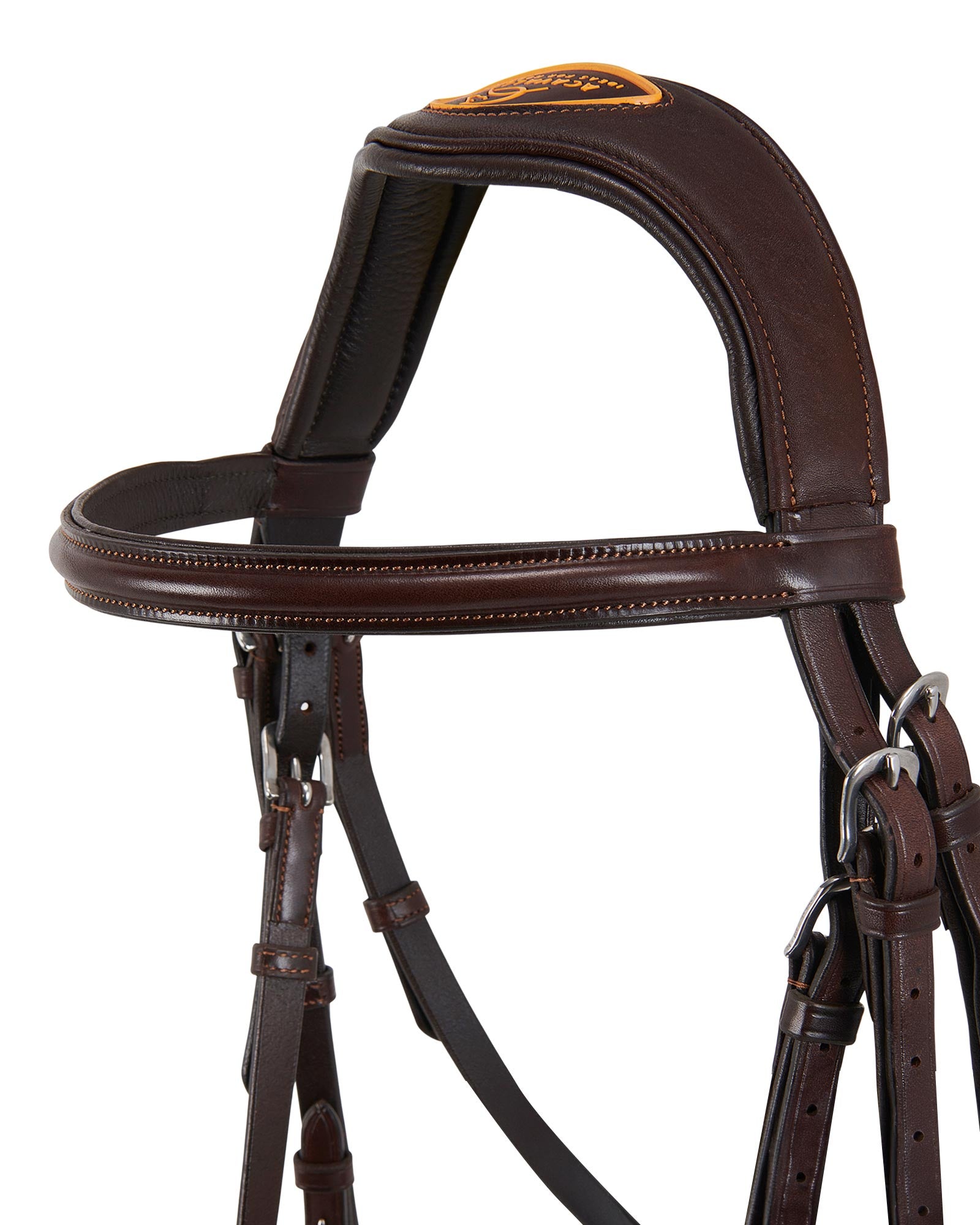 Acavallo Maestà Bridle Calfskin Dark Brown