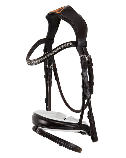 Acavallo Poesia Bridle Calfskin Dark Brown