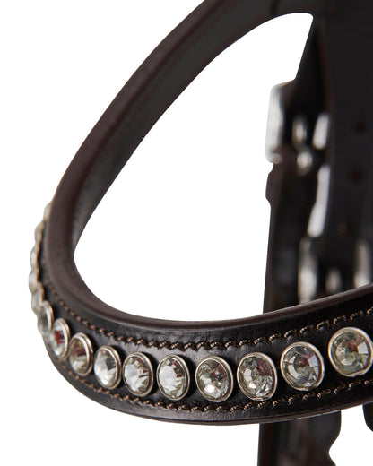 Acavallo Poesia Bridle Calfskin Dark Brown