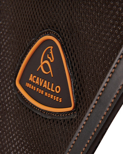 Acavallo Bib Martingale Mesh Insert Dark Brown
