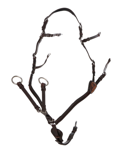 Acavallo Five-Point Breastplate Calfskin Dark Brown