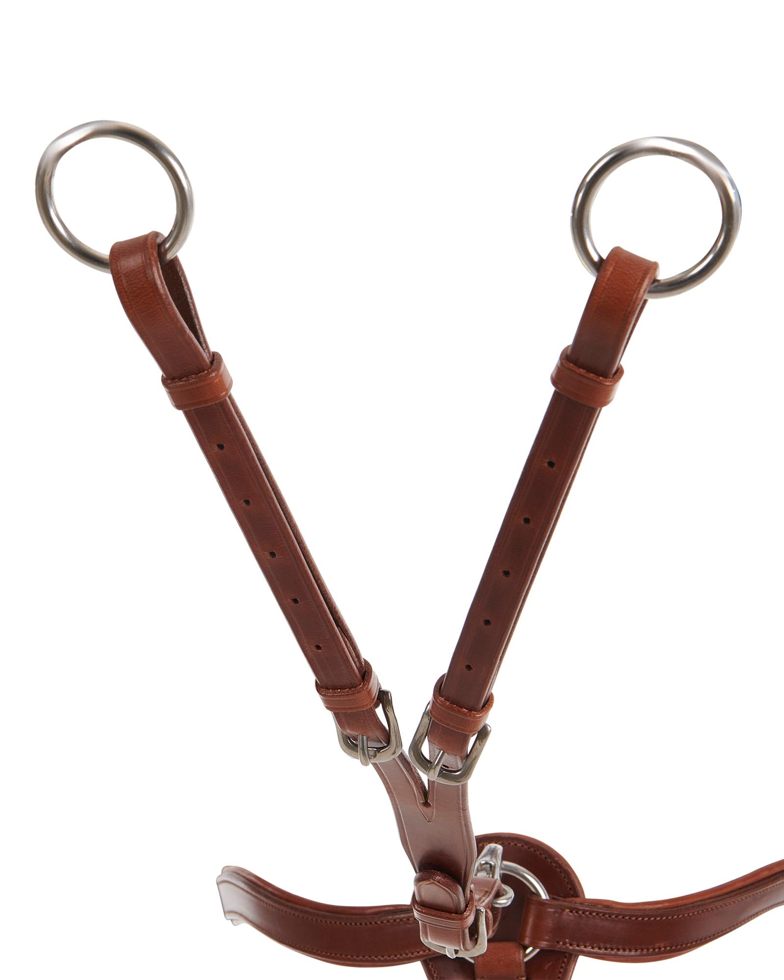 Acavallo Five-Point Breastplate Calfskin Cognac