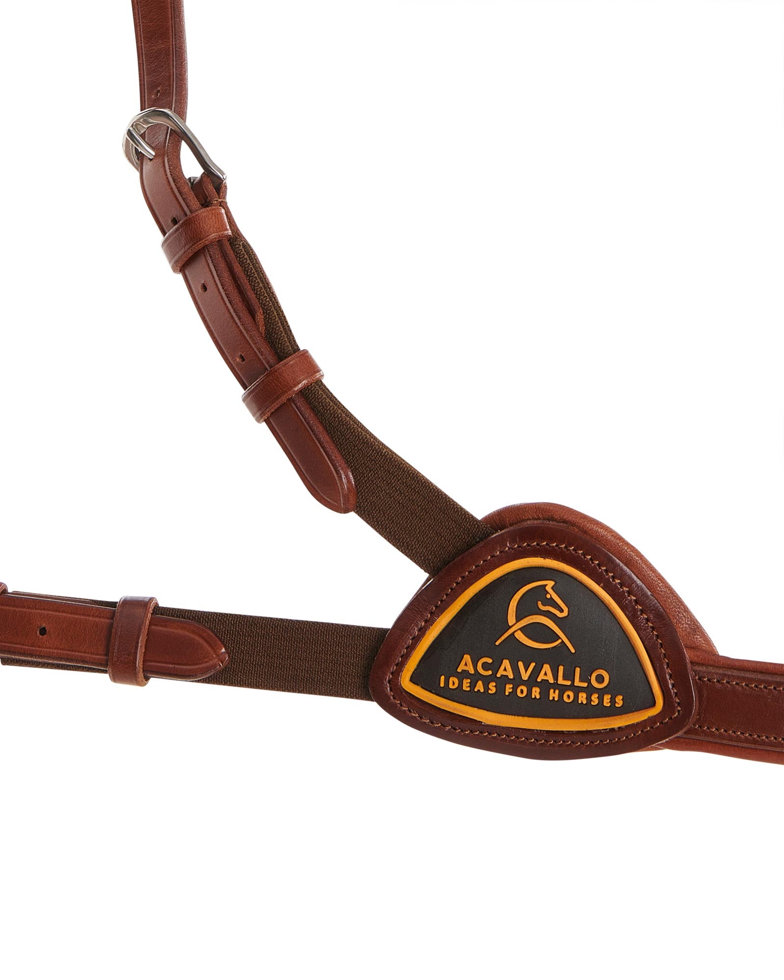 Acavallo Five-Point Breastplate Calfskin Cognac