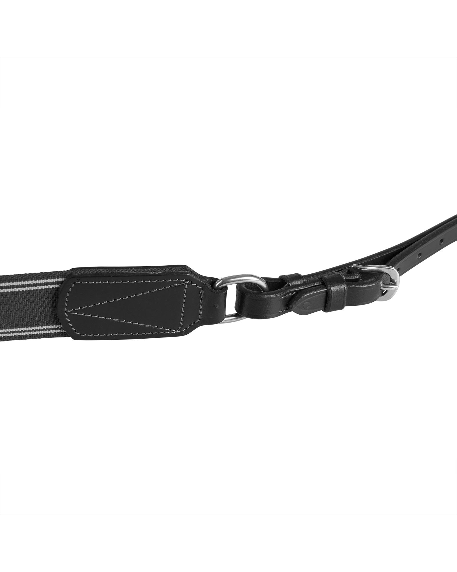 Acavallo Single Breastplate Elastic Band Black