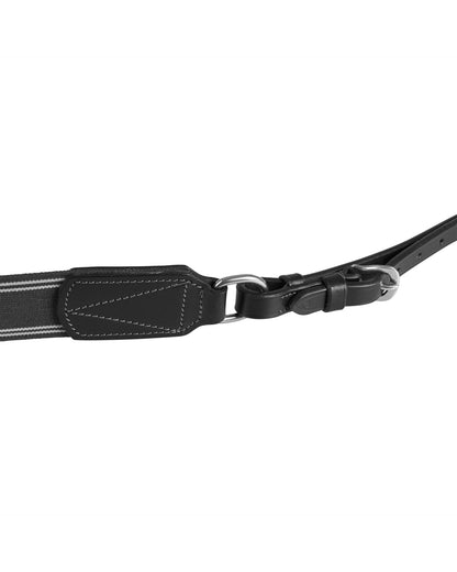 Acavallo Single Breastplate Elastic Band Black