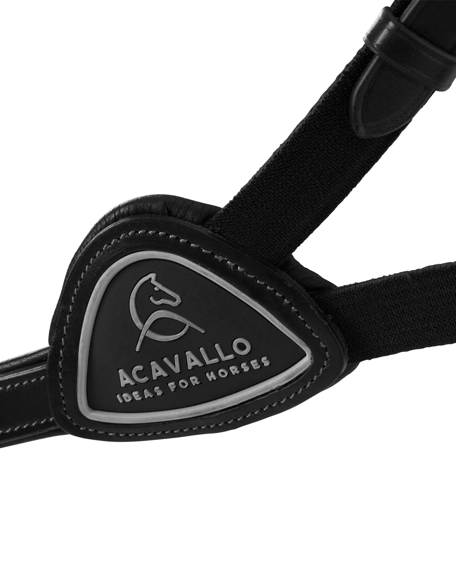 Acavallo Five-Point Breastplate Calfskin Black
