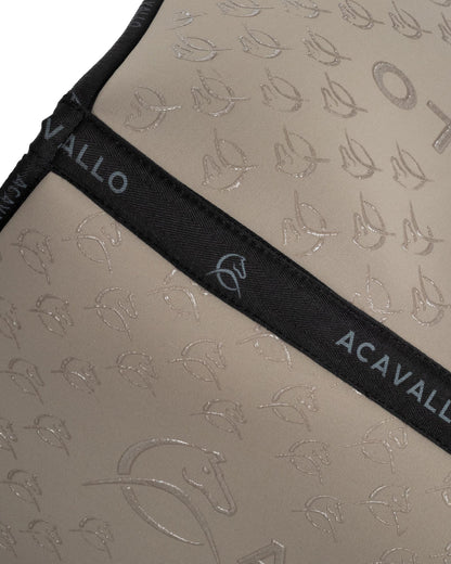 Acavallo Pad Mf Hps Cw-Cs  Bamboo Silicone Grip Flat Terra/Black