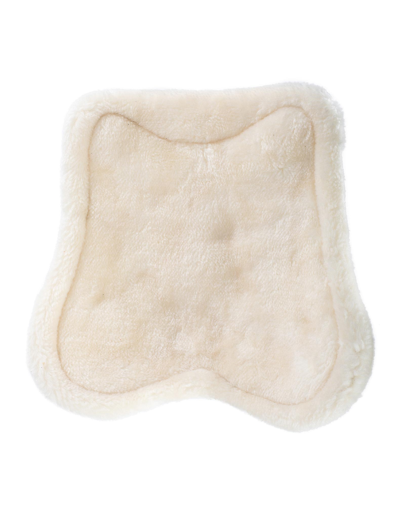 Acavallo Jumping Tendon Boots Faux Sheepskin & Hook-And-Loop Closure White