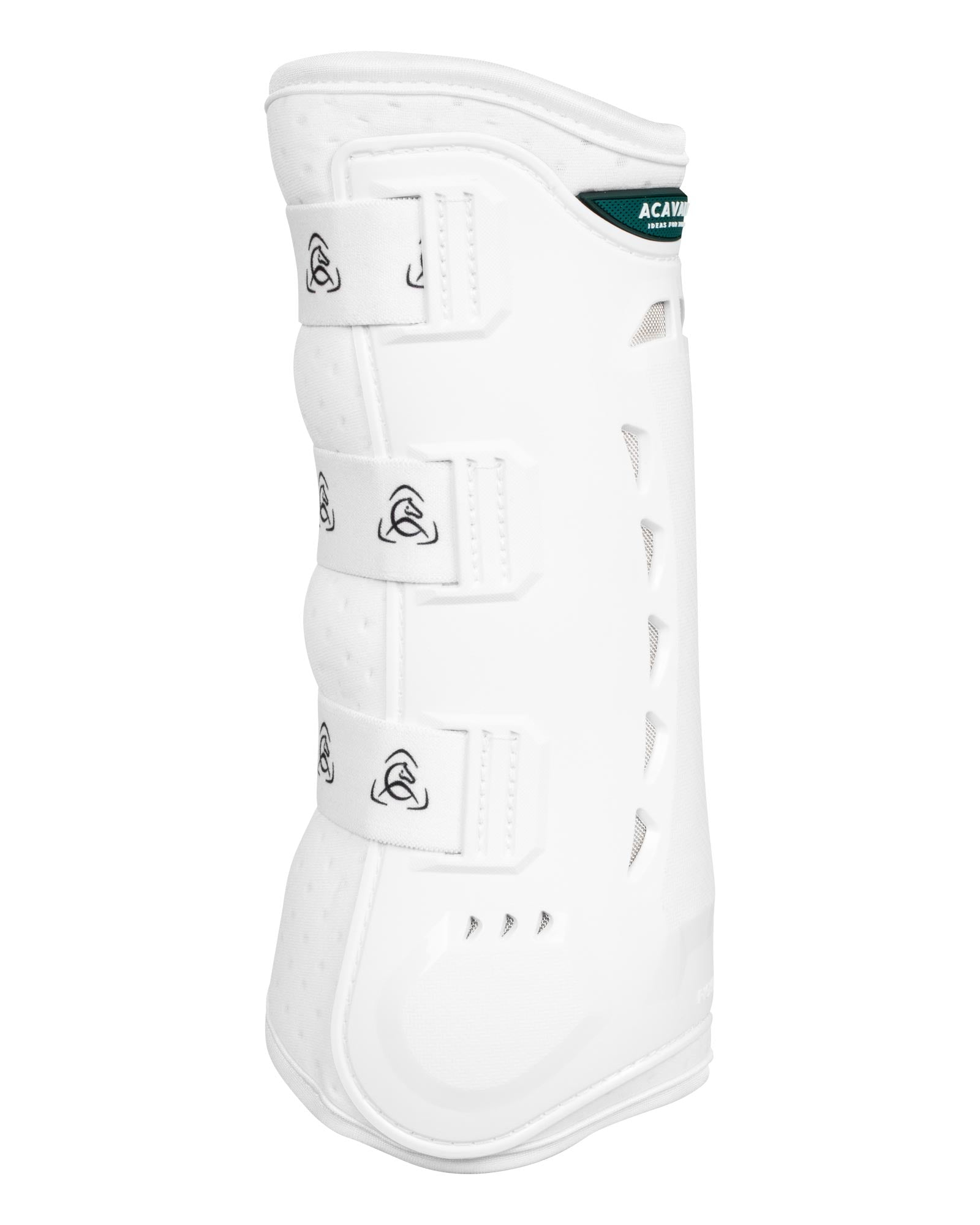 Acavallo Anatomical Hind Dressage Boots White