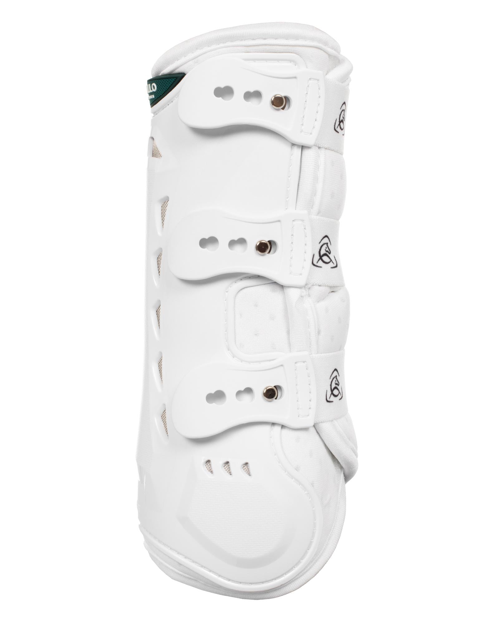 Acavallo Anatomical Front Dressage Boots White