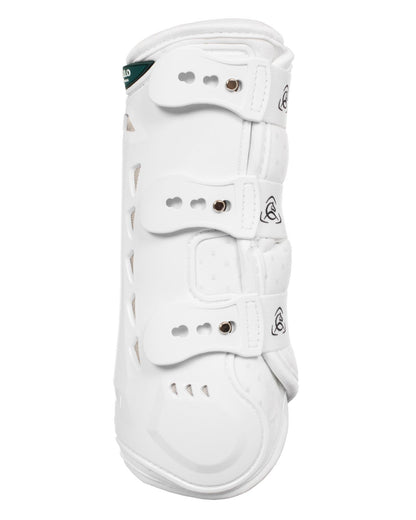 Acavallo Anatomical Front Dressage Boots White