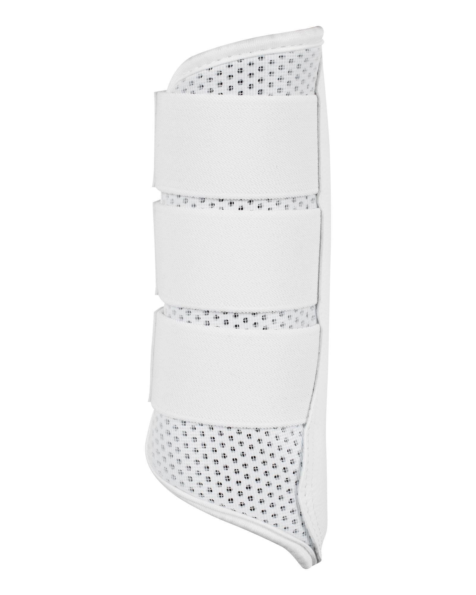 Acavallo Hind Brushing Boots Perforated Neoprene White