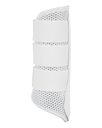 Acavallo Hind Brushing Boots Perforated Neoprene White