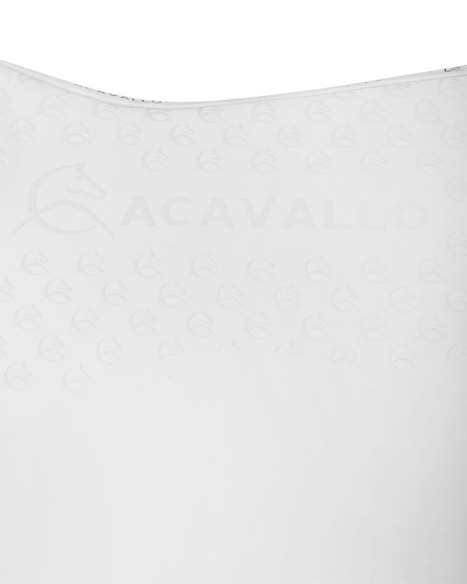 Acavallo Saddle Pad Ds Cw-Cs Elastane & Bamboo Silicone Grip White/White
