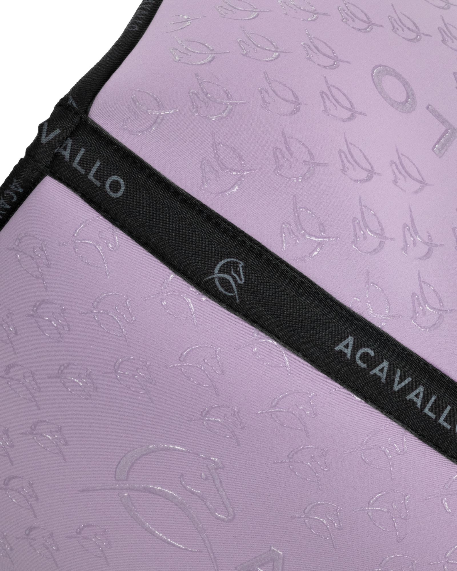 Acavallo Pad Mf Hps Cw-Cs  Bamboo Silicone Grip Flat Lilac/Black