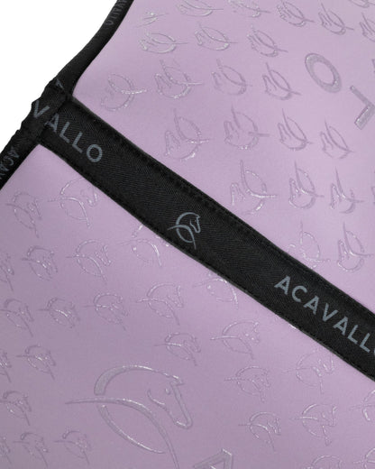 Acavallo Pad Mf Hps Cw-Cs  Bamboo Silicone Grip Flat Lilac/Black