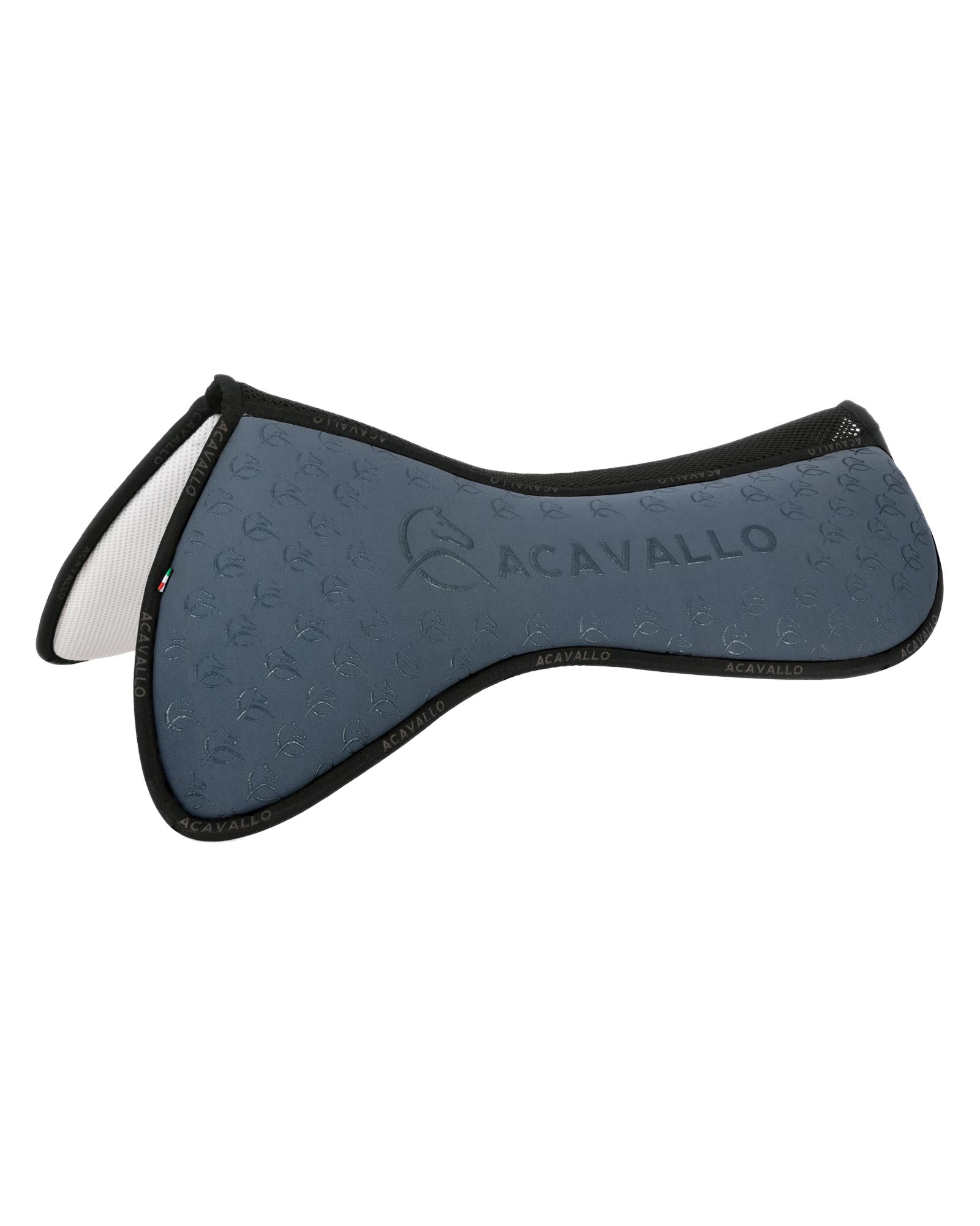 Acavallo Pad Mf Jccs Cw-3Ds Elastane & Bamboo Silicone Grip Flat Grey/Black