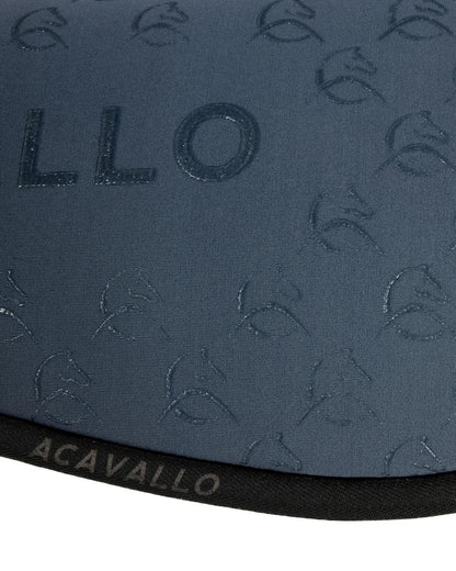 Acavallo Pad Mf Jccs Cw-3Ds Elastane & Bamboo Silicone Grip Flat Grey/Black