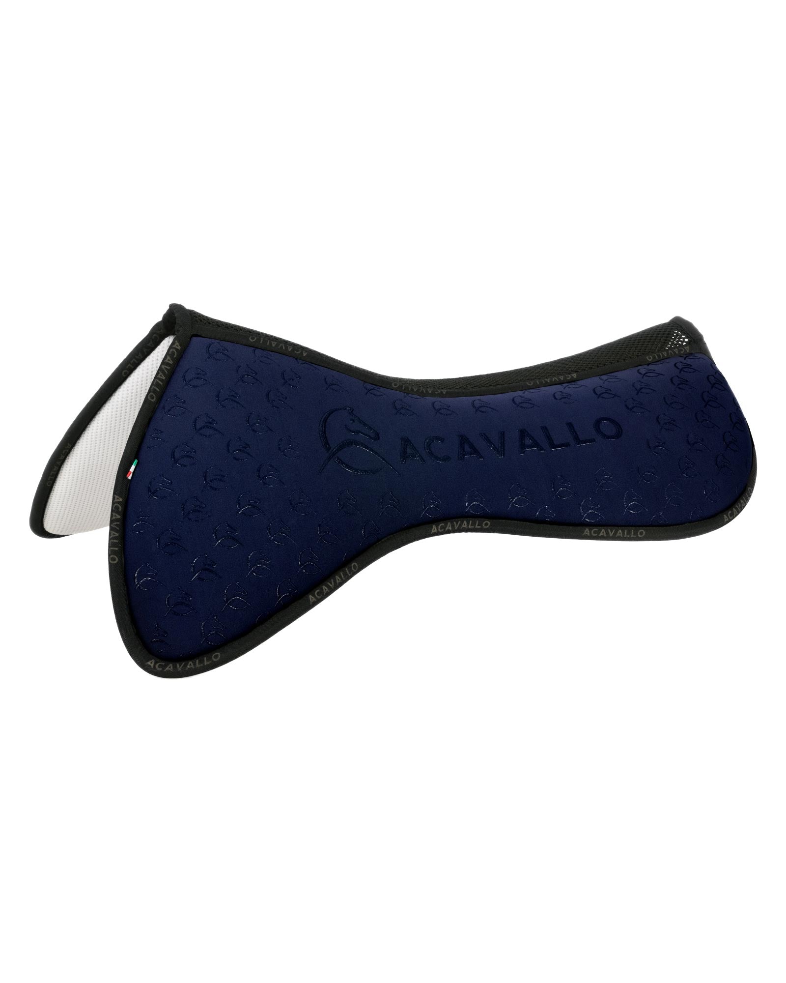 Acavallo Pad Mf Jccs Cw-3Ds Elastane & Bamboo Silicone Grip Flat Deep Blue/Black