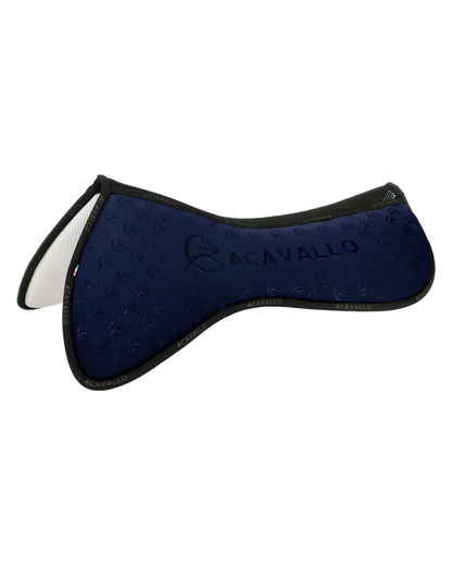 Acavallo Pad Mf Jccs Cw-3Ds Elastane & Bamboo Silicone Grip Flat Deep Blue/Black