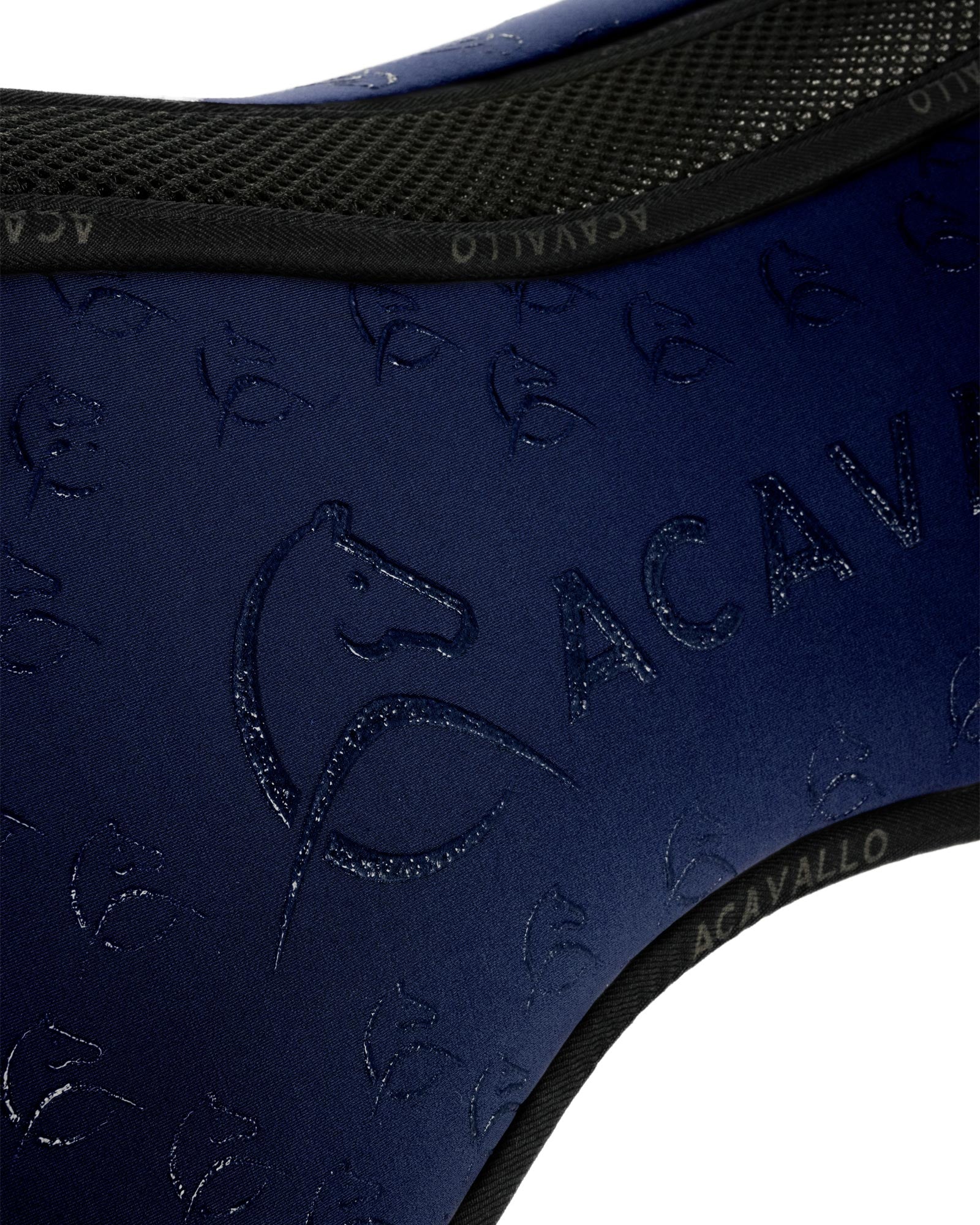 Acavallo Pad Mf Jccs Cw-3Ds Elastane & Bamboo Silicone Grip Flat Deep Blue/Black