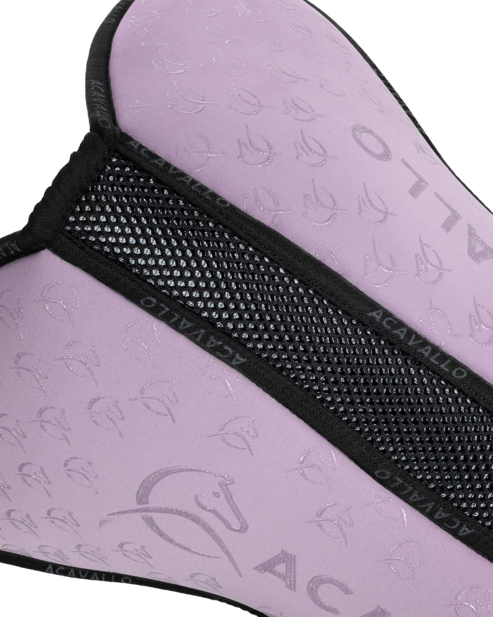 Acavallo Pad Mf Jccs Cw-3Ds Elastane & Bamboo Silicone Grip Flat Lilac/Black