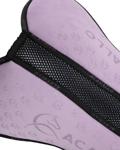 Acavallo Pad Mf Jccs Cw-3Ds Elastane & Bamboo Silicone Grip Flat Lilac/Black