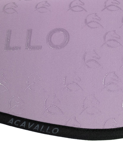 Acavallo Pad Mf Jccs Cw-3Ds Elastane & Bamboo Silicone Grip Flat Lilac/Black