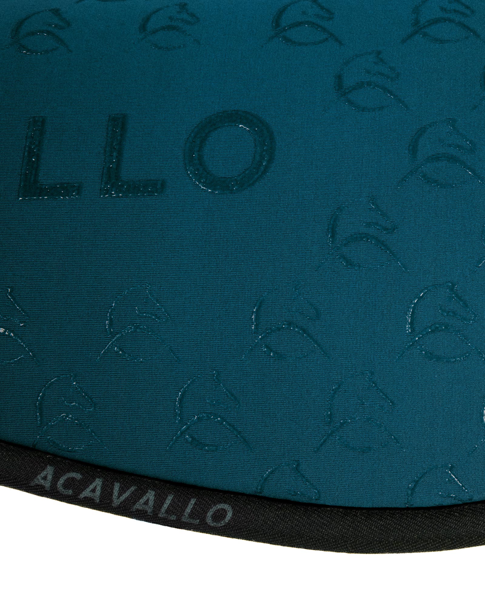 Acavallo Pad Mf Jccs Cw-3Ds Elastane & Bamboo Silicone Grip Flat Petrol/Black