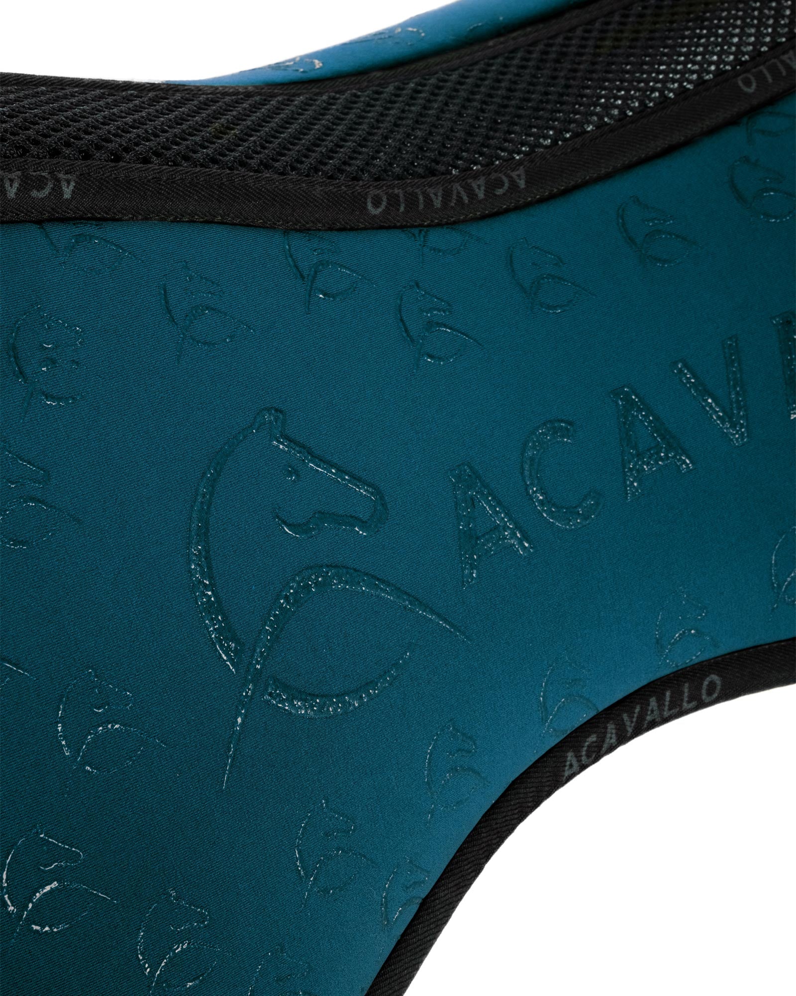 Acavallo Pad Mf Jccs Cw-3Ds Elastane & Bamboo Silicone Grip Flat Petrol/Black