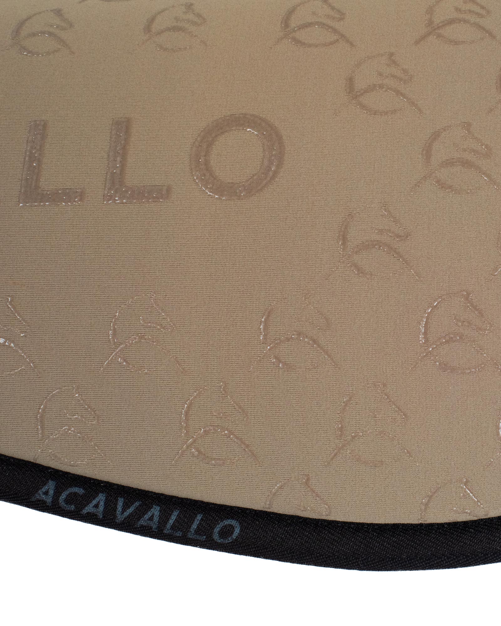 Acavallo Pad Mf Jccs Cw-3Ds Elastane & Bamboo Silicone Grip Flat Sand/Black