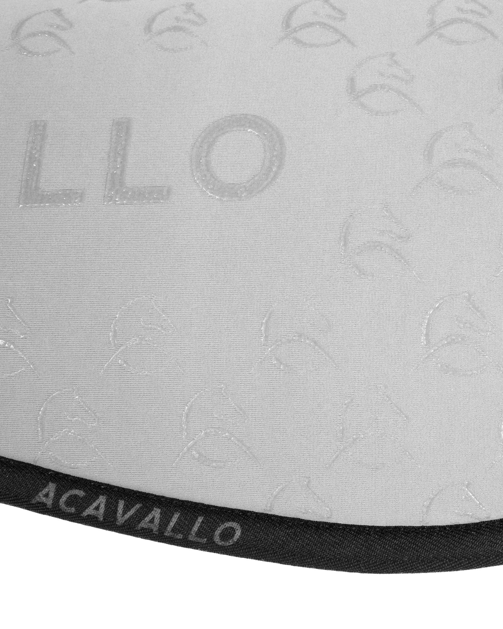 Acavallo Pad Mf Jccs Cw-3Ds Elastane & Bamboo Silicone Grip Flat White/Black