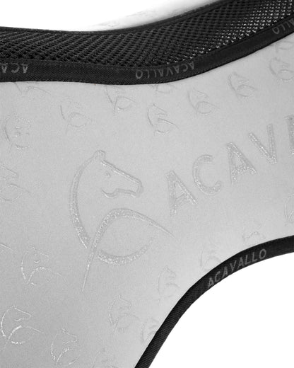 Acavallo Pad Mf Jccs Cw-3Ds Elastane & Bamboo Silicone Grip Flat White/Black