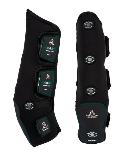 Acavallo Magnet Care Front Boots Black